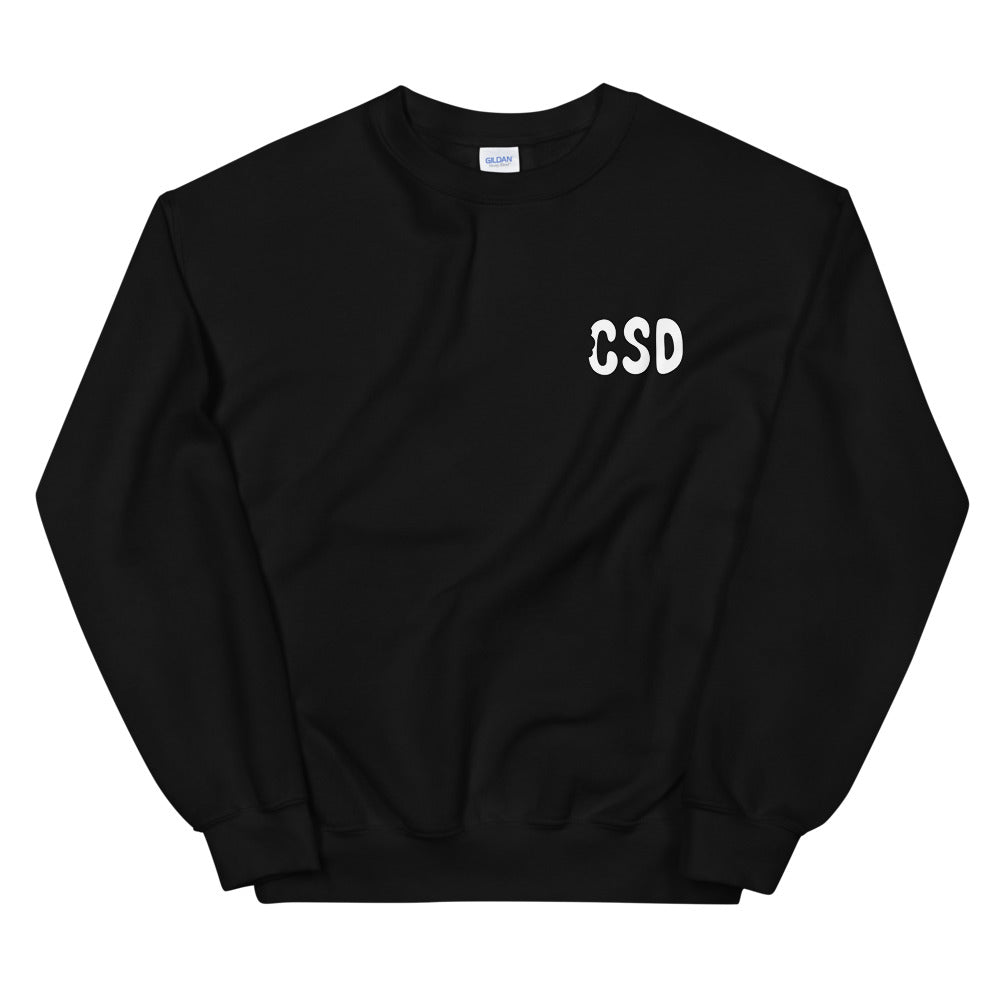 CSD Logo Unisex Sweatshirt (Black)